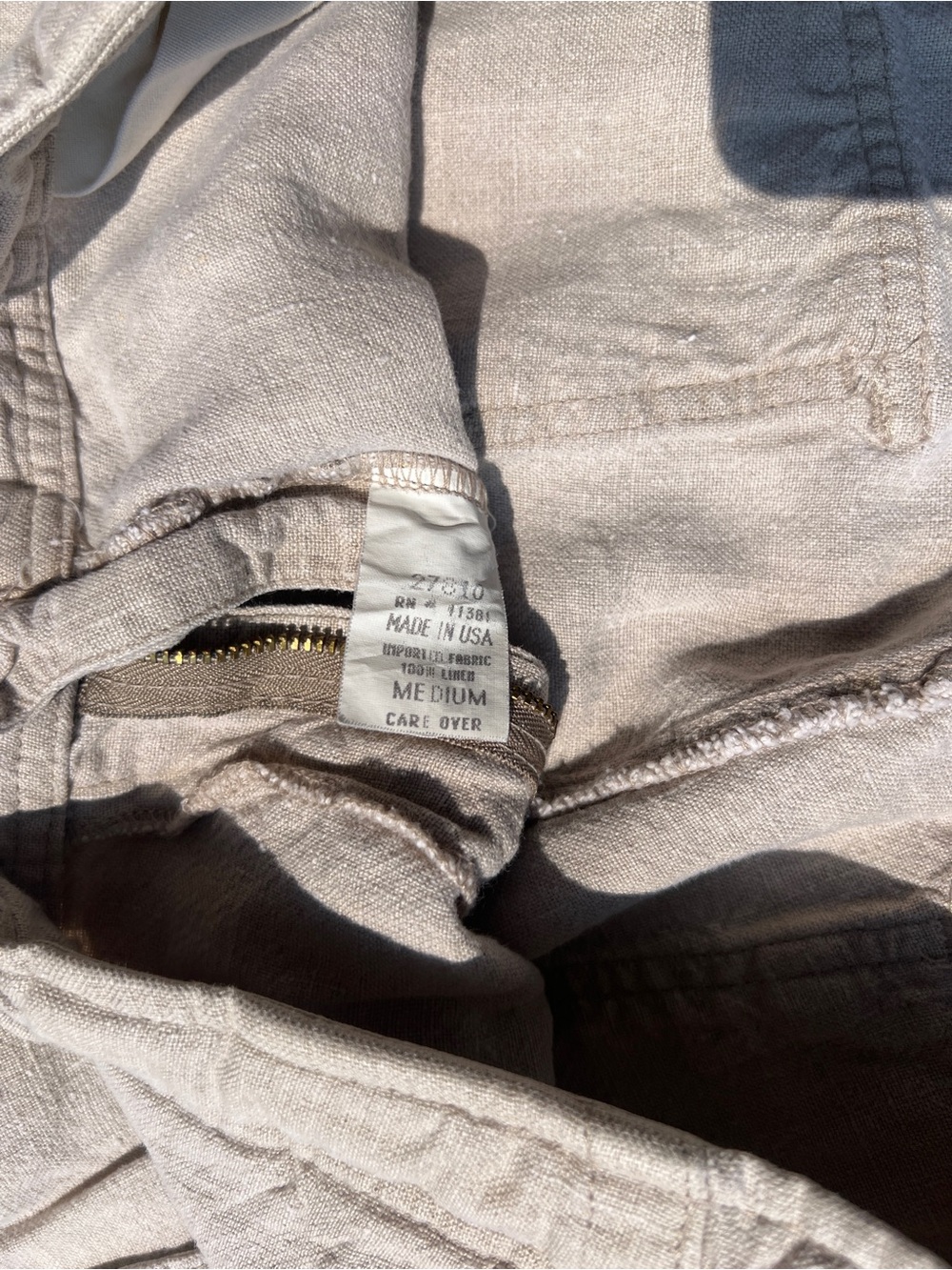 Ralph Lauren Men's Light Cream Chinos - Picture 3 of 5